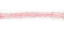 Rose quartz round beads 6mm wholesale gemstones