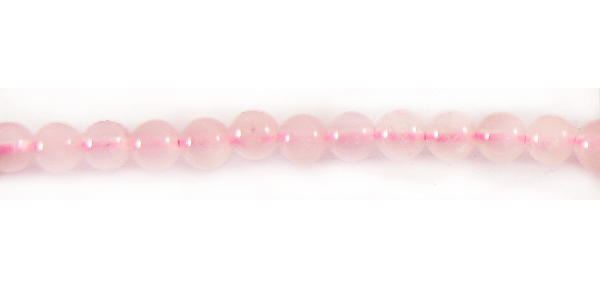 Rose quartz round beads 6mm wholesale gemstones