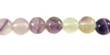 purple fluorite round beads 6mm wholesale gemstones