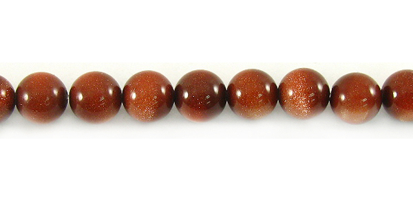 Red goldstone round beads 6mm wholesale gemstones