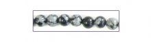 Snow flake Obsidian round beads 4mm wholesale gemstones