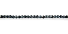 snowflake obsidian round faceted 4.5mm wholesale gemstones