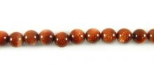 red goldstone round beads 4-4.5mm wholesale gemstones