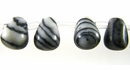 Picasso Jasper Briolette beads 6X8mm wholesale gemstones