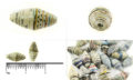 paper bead large bicone 12-15mmx20-28mm wholesale beads