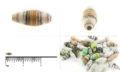 paper bead mini bicone 4mmX 9-10mm wholesale beads