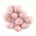 LS-Light Pink Bicone Paper Beads 6-10mm wholesale