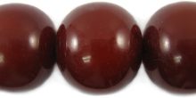 Mahogany color - large round wholesale beads