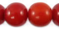 wholesale Candy apple red - large round