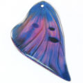 Laminated butterfly paper print Purple large