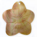 Brownlip flower design large wholesale pendant