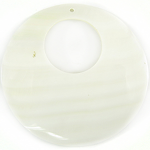 Makabibi shell with top hole 65mm round