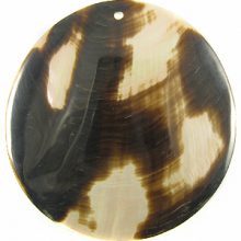 Brownlip shell 60mm round spotted