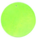 Capiz shell 25mm dyed Neon Green