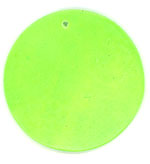 Capiz shell 25mm dyed Neon Green