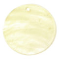 Capiz shell 25mm dyed Light Yellow