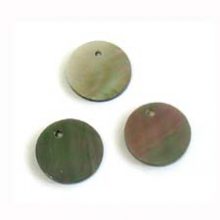 Blacklip shell 10mm round pendant