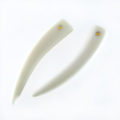 wholesale White bone tusk 42x8mm