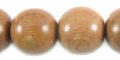Rosewood round 15mm beads