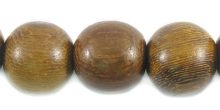 Robles wood 12mm round beads