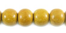 Nangka wood round 10mm beads