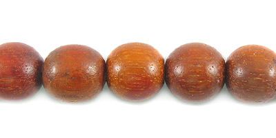 Redwood 8mm Round Beads
