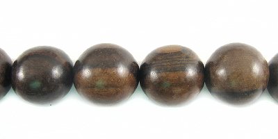 Tiger ebony wood round beads 8mm
