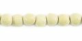 White wood round beads 4-5mm