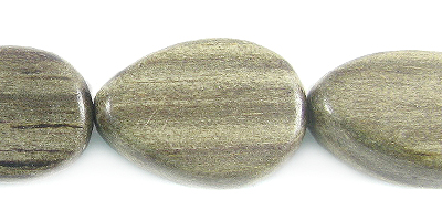 Graywood teardrop beads flat 12mm