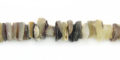 Hammer shell crazycut beads