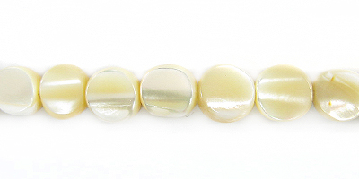 Mother of pearl natural unbleached 6mm