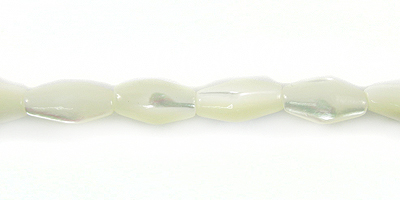 Mother of pearl bicone beads 10mm