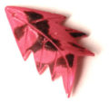Palm leaf red wholesale pendant