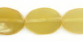 Caranail flat oval golden wholesale beads