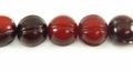 Red horn Squash beads 12mm