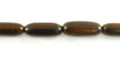 Burnt oval horn beads 5mm