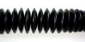 Black horn saucer 20mm