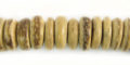 Coconut shell beads wheels 10mm tiger