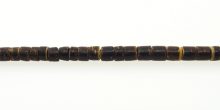 Coconut shell heishi 2-3mm natural brown