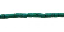 Coconut shell heishi 2-3mm dyed green