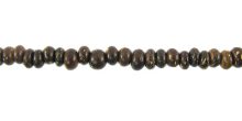 Coconut shell beads 2-3mm natural brown