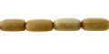 Tea-dyed bone oval beads 12x5mm