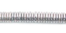 6mm Pukalet silver finish wholesale beads