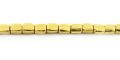 3x4mm cube brass wholesale beads