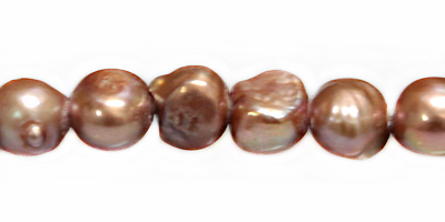 nugget pearls bronze 9-10mm