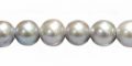 potato pearls gray ?A? 9-10mm? large hole wholesale beads