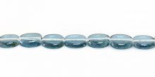 lightblue coin LAMPWORK GLASS beads 12mm wholesale beads