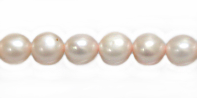potato pearls light pink 8-10mm