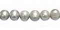 potato pearls silver 8-9mm