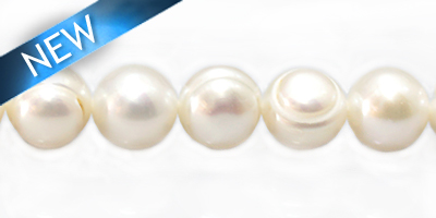 potato pearl 10mm with lines